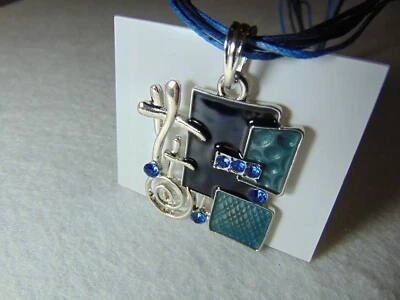 COLLANA DONNA MODA AFRICANA INA METALLO E SMALTO ACRILICO - Immagine 1 di 3