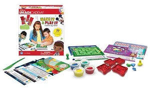 The Wonder Forge Disney Imagicademy Make It & Play It Board Game Puzzles  - Picture 1 of 2