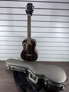 MUSOO BATKING ACOUSTIC ELECTRIC TENOR UKELELE WITH DELUXE HARD CASE (WCP027722) - Picture 1 of 9