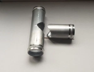 Self Weld 32 mm Aluminium T-Piece 3 way connector/Joiner - Picture 1 of 5
