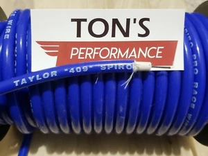 CABLE BUJÍA DE SILICONA AZUL Spiro Pro Race 10,4 mm Taylor 409 por pie 10 mm - Imagen 1 de 2