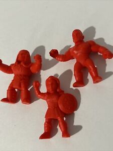 Wendy’s Kids Meal Toys 2023 DC Super Hero Figures Lot Of 3 Red