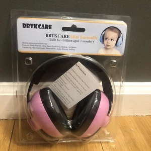 BBTKCARE Noise Cancelling Mini Earmuffs for Children PINK BB8810 (OPEN BOX) Baby - Picture 1 of 4