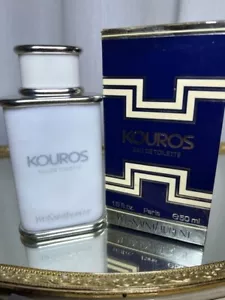 Kouros YSL edt 50 ml. Vintage 1981 original edition. Sealed/full bottle. - Picture 1 of 4