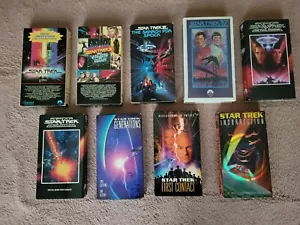 Classic Star Trek VHS Tapes - Star Trek Sci-Fi VHS Movies - YOU PICK! CHOOSE! - Picture 1 of 23
