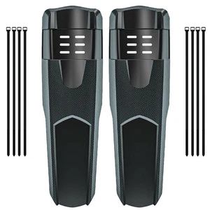 Fahrrad Schutzblech Mudguard mini E-Bike Kunststoff Carbon MTB matt Vorne Hinten - Bild 1 von 14