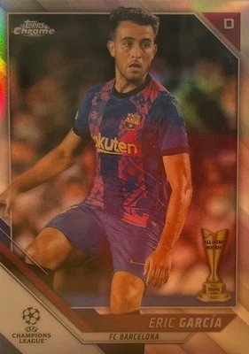 Eric Garcia / FC Barcelona / Topps Chrome / Refractor / Fußball Karte - Bild 1 von 2