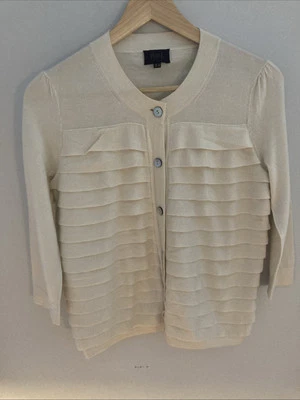 Pure Cashmere /silk Cardigan  Uk12  - Image 1 of 4