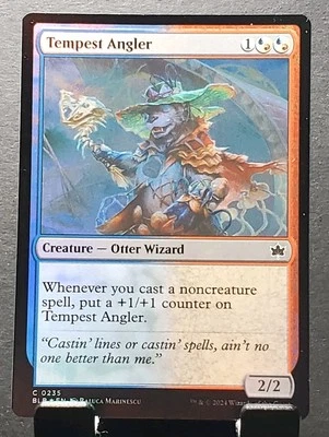 MTG 235 TEMPEST ANGLER Creature Foil Bloomburrow card⚔️NM/MT - Image 1 of 2