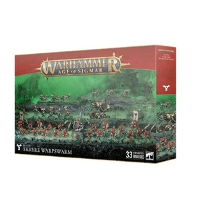 Games Workshop Warhammer AoS SKAVEN BATTLEFORCE SKRYRE WARPSWARM - Foto 1 di 1