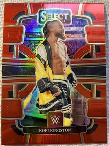 Kofi Kingston Red Prizm /175 Panini WWE 2024 Select  - Picture 1 of 1