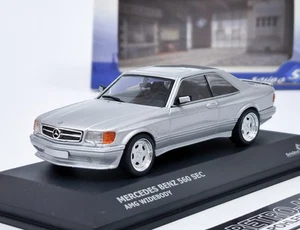 Mercedes-Benz 560 SEC AMG Wide Body (1990) Silver Solido 1:43 - Picture 1 of 8