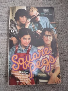 Square Pegs Novelization by Marjorie Sharmat PB Dell 1982 1st Ed SJ Parker - Picture 1 of 3