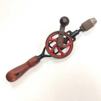 Ручная дрель Goodell Pratt Co ручка для взбивания яиц хранение 12 дюймов ЧИТАЙТЕ - Изображение 1 из 4