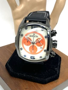 Invicta Herrenuhr 10288 Lupah Quarz Keramikgehäuse schwarz Kautschukband 47mm - Bild 1 von 14