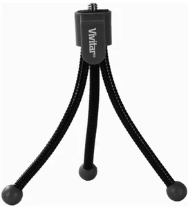 Vivitar Mini Black Pocket Tripod (Black) - Picture 1 of 2