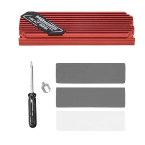 Ultrathin M.2 SSD Heat Sink M2 2280 Solid State Hard Disk Aluminum Heatsink6804 - Afbeelding 1 van 4