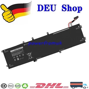 6GTPY 5XJ28 5D91C Akku für Dell XPS 15 9550 9560 9570 7590 Precision 5520 5530 - Bild 1 von 2