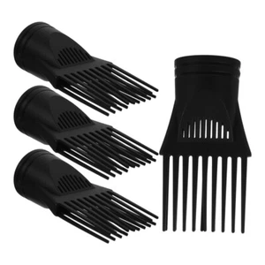 4 Pcs Blow Dry Nozzle Attachment Hair Dryer Comb Nozzle Dryer Comb Attachment - Picture 1 of 12