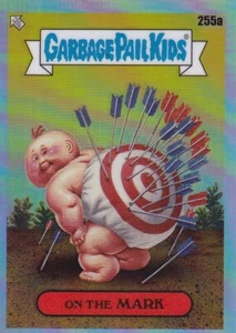 ON THE MARK TOPPS CHROME GARBAGE PAIL KIDS GPK OS7 REFRACTOR #255A 2024 24 - Picture 1 of 1