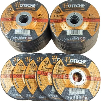 HOTECHE Lot of (25) Metal Grinding Wheel Angle Grinder Disc 4-1/2"x1/4"x7/8" 550152