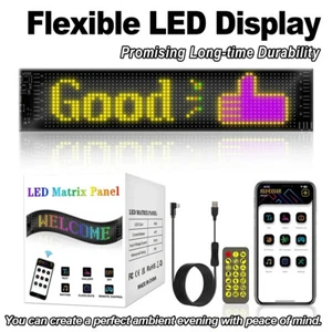 App Control Led Matrix Panel Diy Smart Light Wall Indoor Bluetooth Programmable - Picture 1 of 13