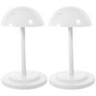  2 Pack Portable Wig Stand Adjustable Display Holder Hair Block Bracket