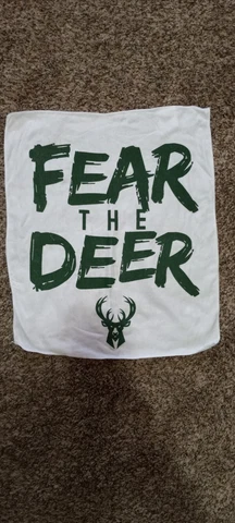 Milwaukee Bucks Fear The Deer Fan Rally Towel - Playoff SGA NBA Cover