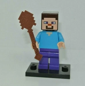 LEGO Minecraft : Steve - Figurine - Set 21128 21136 21144 21147 min009 - Imagen 1 de 2
