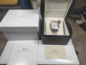 Brand New in Box Oceanaut Spada AF131104 100m Mens Chronograph Watch - Picture 1 of 9