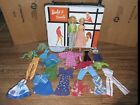 Lot 60s Barbie Marlo Flip Doll Fair Hair W Francie Straight Leg Clothes TLC Case