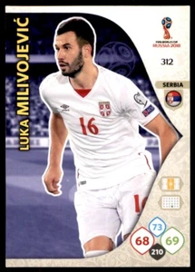 Panini World Cup Adrenalyn XL (2018) Luka Milivojevic Serbia No. 312 - Picture 1 of 2