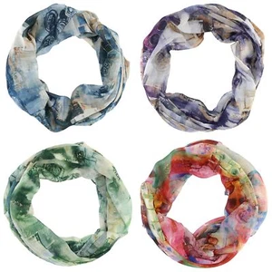 Paño de seda elegante moda accesorios bufanda/paño de seda para mujer - Imagen 1 de 9
