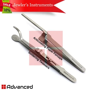 2 Stck. Schmuckherstellung Werkzeuge Lötkopf & Schaft Pinzette Ring Halter Pinzette  - Bild 1 von 3