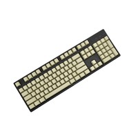 104 keys retro gray side printed keycap set PBT Key Caps for Cherry MX Keyboard 