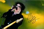 ROBERT SMITH "The Cure " post punk band",A4 autograph signed picture
