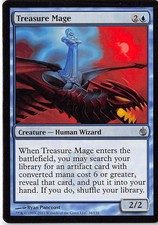 Treasure Mage, NM English x 4 Mirrodin Besieged mtg Low International Shipping