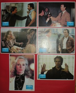 SUDDEN IMPACT 1983 CLINT EASTWOOD SONDRA LOCKE RARE EXYU LOBBY CARDS