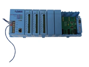 ADAM Advantech Data Acquisition Module 5510EKW/TP w/ 3x ADAM-5069 8 Power Relays - Picture 1 of 7