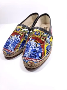 ❤ Sale❤ DOLCE & GABBANA TRIBAL ESPADRILLES - Picture 1 of 16