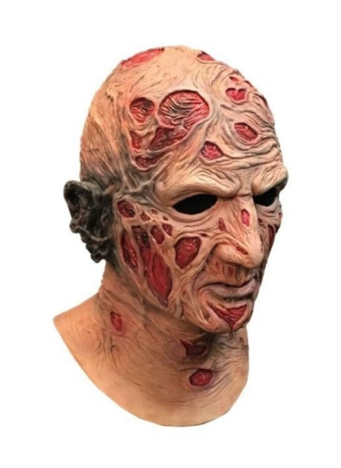 Freddy Krueger Mask - Nightmare On Elm Street - Costume Accessory - Adult Teen - Image 1 of 1