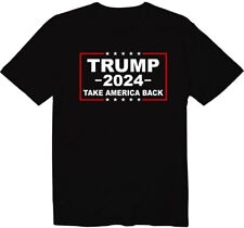 Donald Trump 2024 Take Back America Politics Toddler Kid Youth T-Shirt Graphic