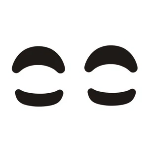 Mouse Mic Feet Skates Pad Teflon For Zowie AM/ZA11/ZA12/FK1/FK2/FK - Picture 1 of 15