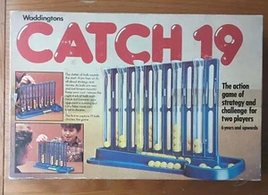 Board Game Catch 19 Waddingtons Vintage - Picture 1 of 2