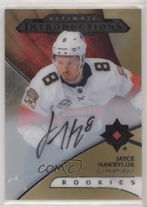 2018 Ultimate Collection Introductions Gold Jayce Hawryluk #UI-1 Rookie Auto RC