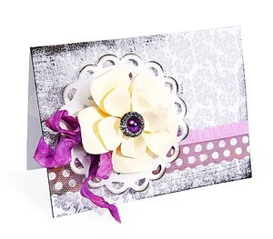 Sizzix Bigz Lace Medallion Doily die #657375 Retail $19.99 Retired, BEAUTIFUL!! - Picture 1 of 9