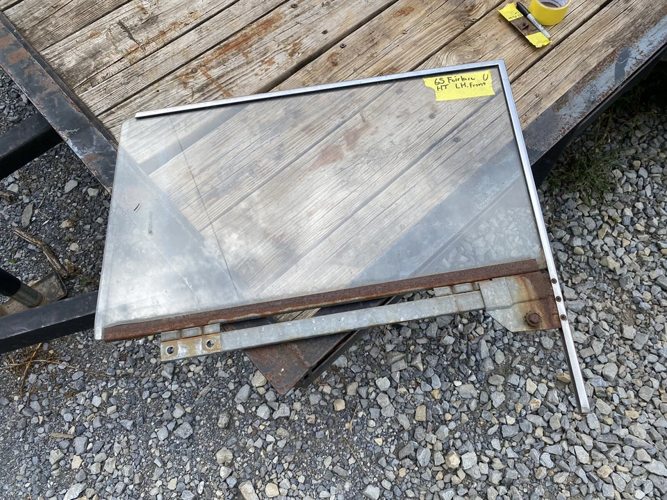 1965 Ford Fairlane 2 двери Ht LH передняя дверь стекло прозрачный - Изображение 1 из 4