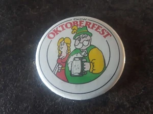 VTG CKCW Oktoberfest Button Pin - Photo 1/2