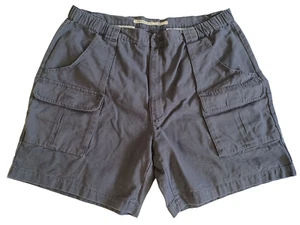 Pantalones Cortos Carga Savane Azul Marino Exterior Senderismo Cintura Elástica 7" Entrepierna Para Hombre 40 - Imagen 1 de 15