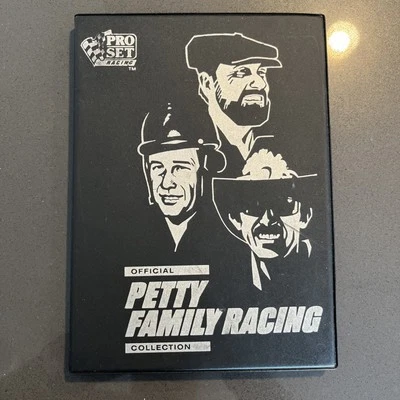 1991 Official Petty Family Racing Collection - Pro Set Racing - Album + 50 Cards - Image 1 of 4